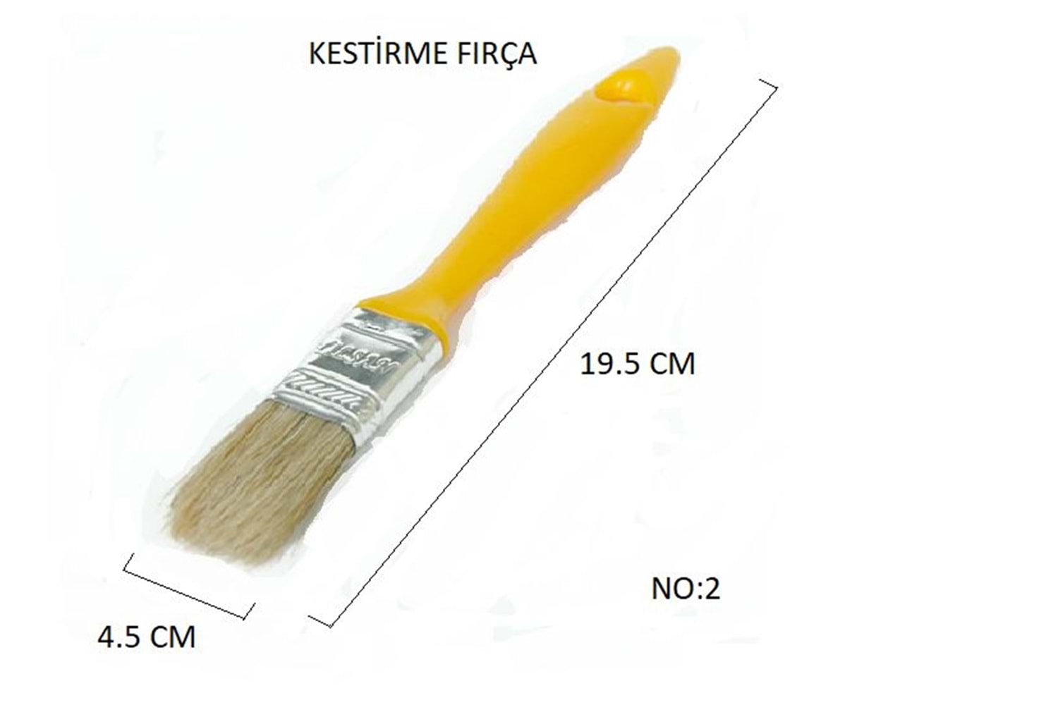Yağlı Boya Fırçası No: 2