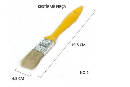 Yağlı Boya Fırçası No: 2