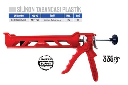 Silikon Tabancası Plastik Ekonomik