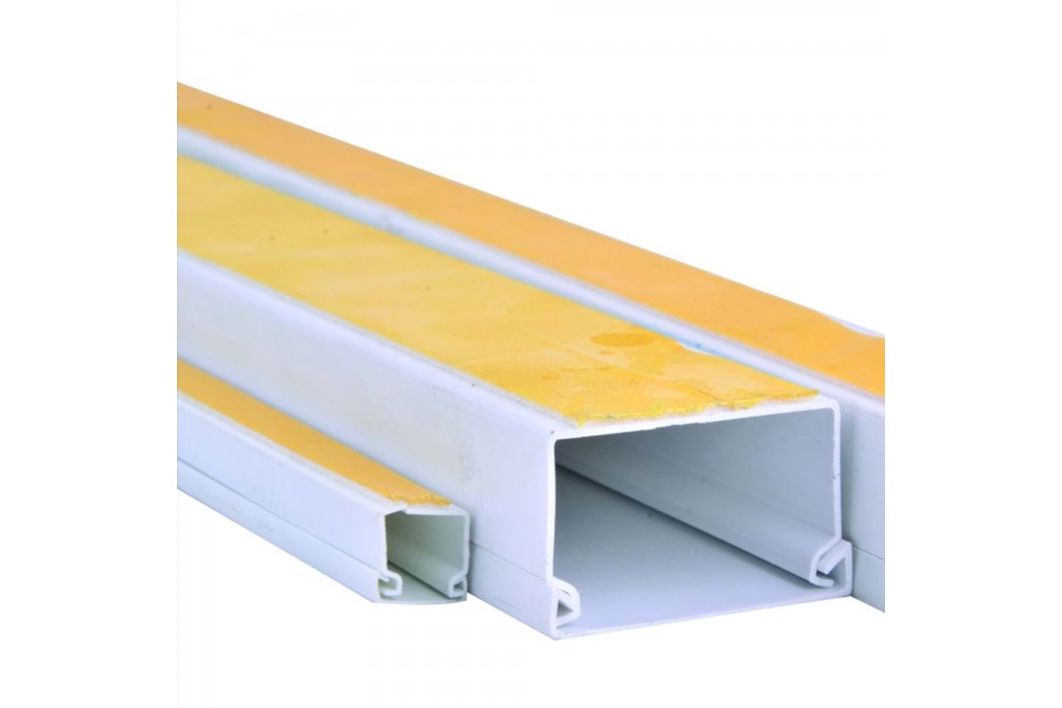 Kablo Kanalı Yapışkanlı 25 X 16 mm ( 2 Metre ) Plastik