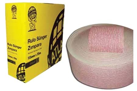 Atlas Sünger Rulo Zımpara 120 Kum Gold