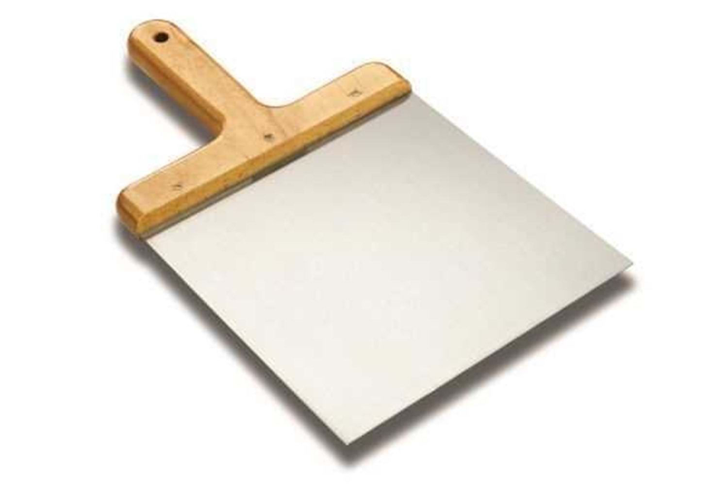 Dekor Macun Küreği Ahşap Saplı Standart Model 18 CM ( Yay Çeliği ) 056