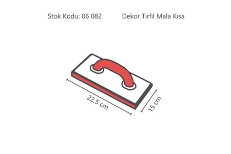 Dekor Tirfil Mala Kısa 077
