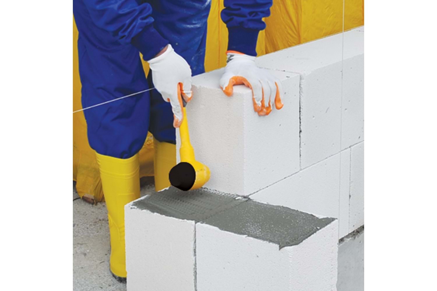 Dekor Lastik Tokmak 500 GR 327 Kauçuk Plastik Çekiç