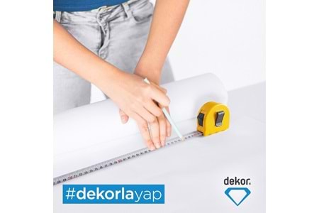 Dekor Şerit Metre 5m x 25mm 296 (5x25)