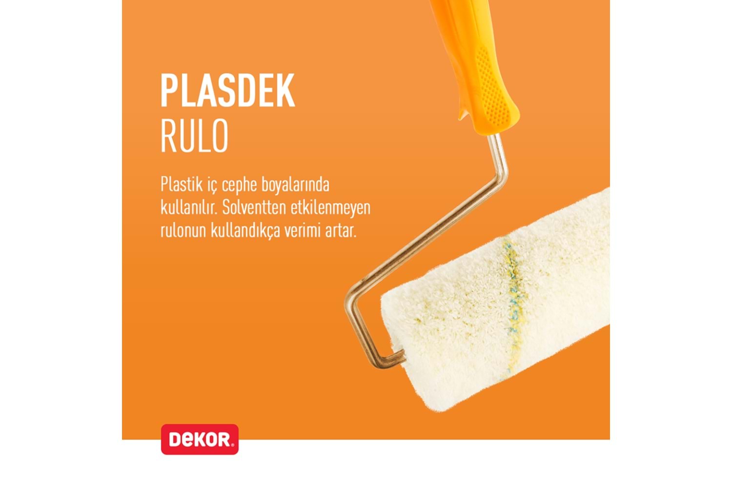Dekor Plasdek 25 CM İç ve Dış Cephe Rulo 1017