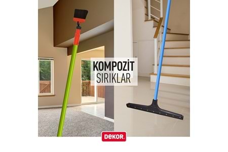 Dekor 4 MT Alüminyum Hafif 3 Kademe Ayarlı Sırık 1296