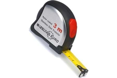 İzeltaş Krom Şerit Metre 3 Metre