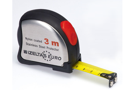 İzeltaş Krom Şerit Metre 3 Metre