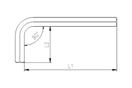 Elta Allen Anahtar Altı Köşe 2.5