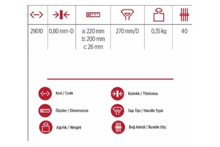 Yaparlar 1150 Çöp Küreği 29010