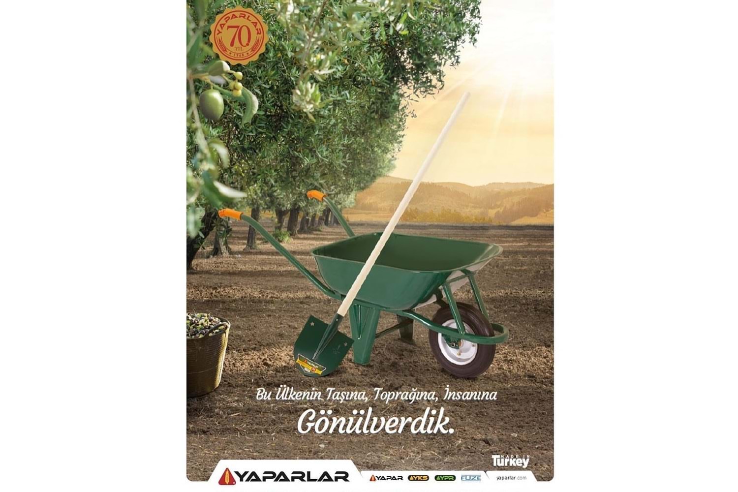 Yaparlar Pro El Arabası Tüp Burçlu 51331