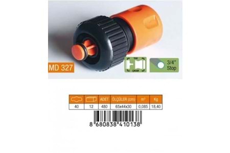 Medalyan Otomatik Hortum Bağlantısı 3/4