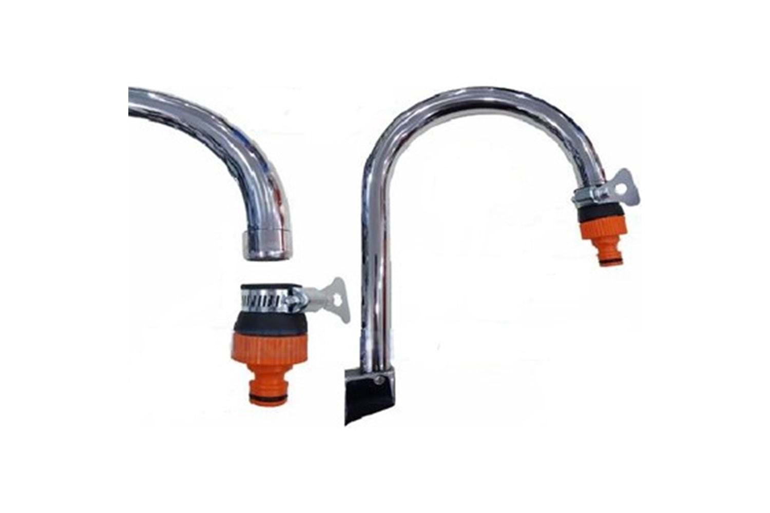 Medalyan Batarya Bağlantı Adaptörü Kelepçeli MD305