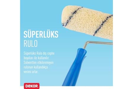 Dekor 10 CM Süperlüx Dış Cephe Rulo 1005