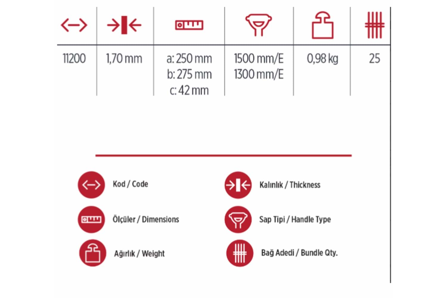 Yaparlar 4150 Kum Küreği 11200