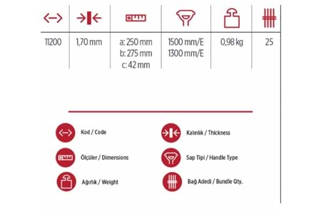 Yaparlar 4150 Kum Küreği 11200