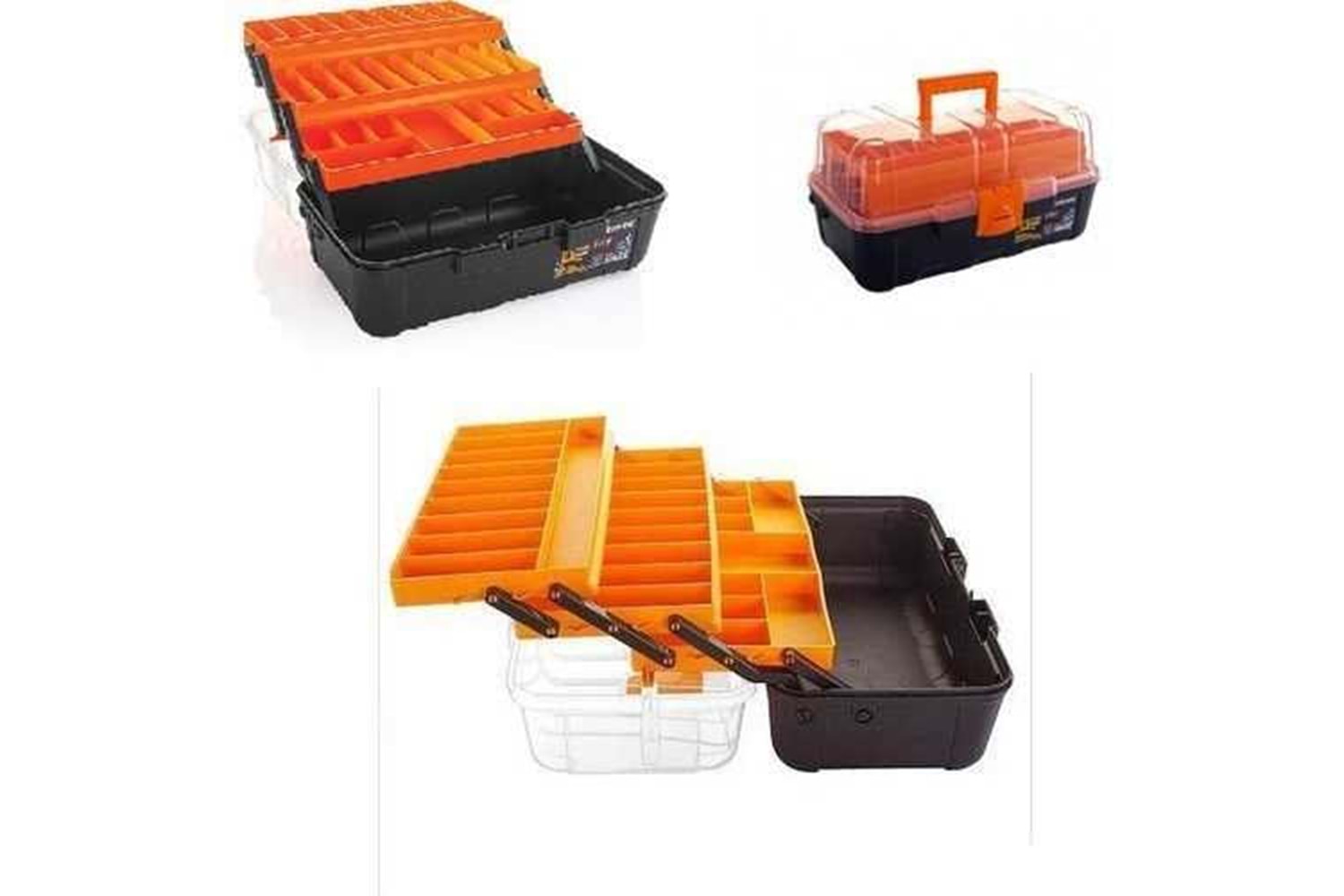 Super-Bag Takım Çantası Plastik Kilit Raflı 16
