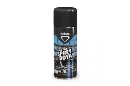 Dekor Sprey Boya Metalik Siyah 400 ml 667