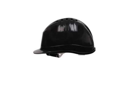 Şapkalı Baret Siyah