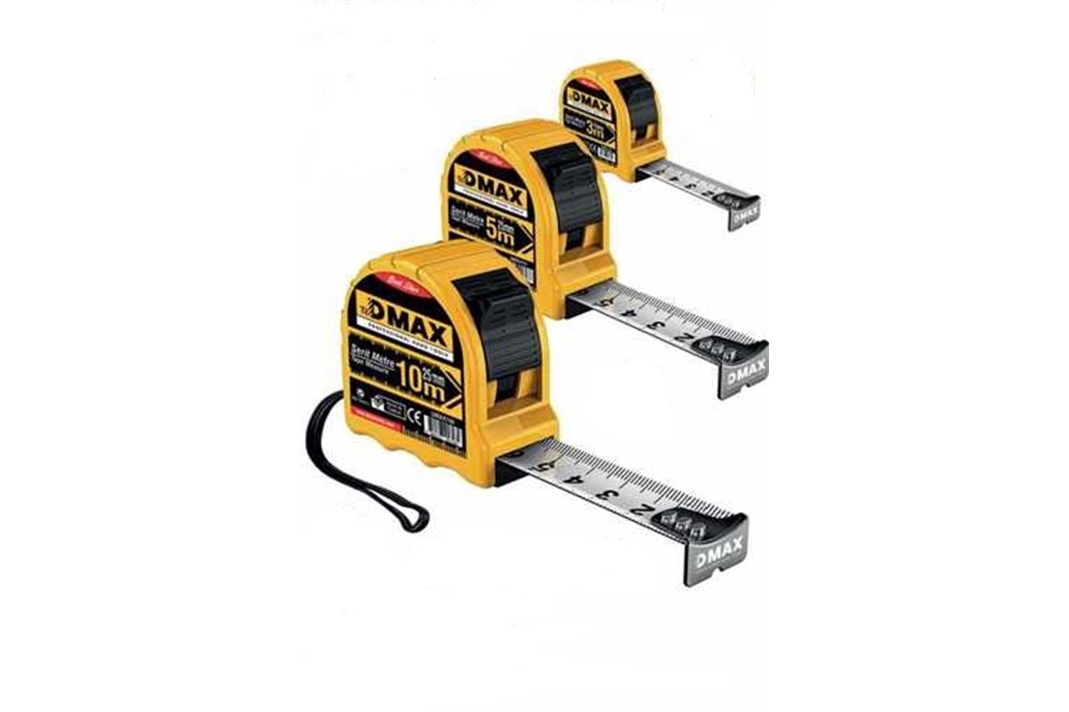 Dmax Şerit Metre 10x25 mm DMX4748